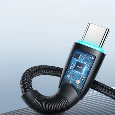 Kabel Joyroom Starry Series SA32-AC3 3A USB-A / USB-C 1m - czarny Kabel Joyroom Starry Series SA32-AC3 3A USB-A / USB-C 1m - czarny