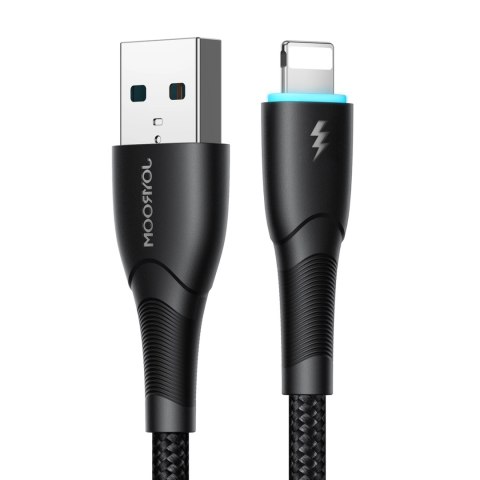 Kabel Joyroom Starry Series SA32-AL3 3A USB-A / Lightning 1m - czarny Kabel Joyroom Starry Series SA32-AL3 3A USB-A / Lightning 1m - czarny