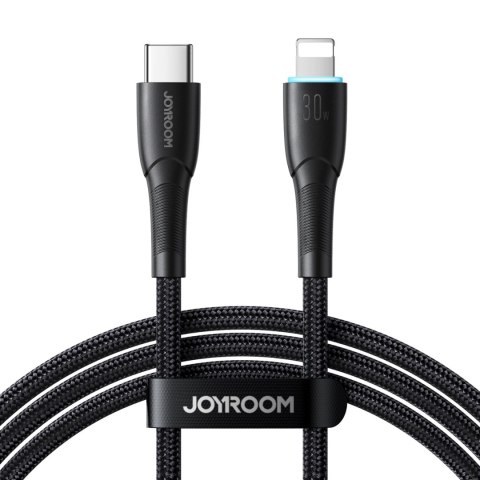 Kabel Joyroom Starry Series SA32-CL3 30W USB-C / Lightning 1m - czarny Kabel Joyroom Starry Series SA32-CL3 30W USB-C / Lightning 1m - czarny