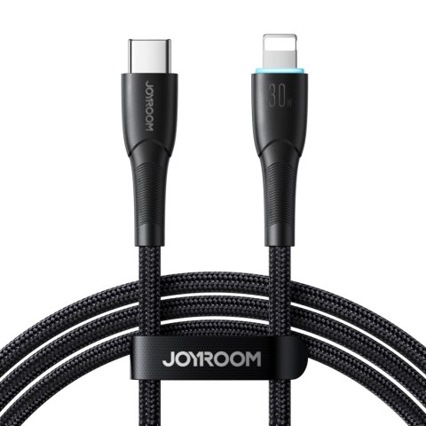 Kabel Joyroom Starry Series SA32-CL3 30W USB-C / Lightning 1m - czarny Kabel Joyroom Starry Series SA32-CL3 30W USB-C / Lightning 1m - czarny