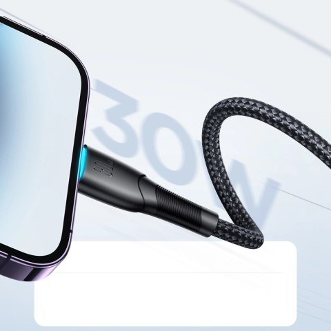 Kabel Joyroom Starry Series SA32-CL3 30W USB-C / Lightning 1m - czarny Kabel Joyroom Starry Series SA32-CL3 30W USB-C / Lightning 1m - czarny