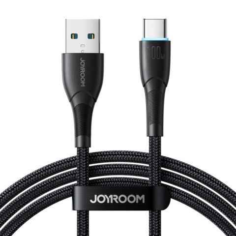 Kabel Joyroom Starry series SA32-AC6 100W USB-A / USB-C 1m - czarny Kabel Joyroom Starry series SA32-AC6 100W USB-A / USB-C 1m - czarny