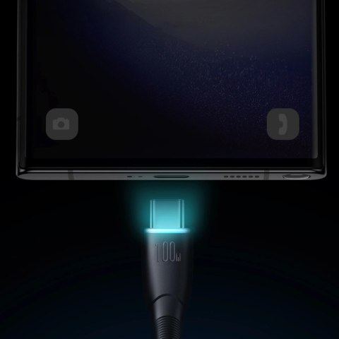 Kabel Joyroom Starry series SA32-AC6 100W USB-A / USB-C 1m - czarny Kabel Joyroom Starry series SA32-AC6 100W USB-A / USB-C 1m - czarny