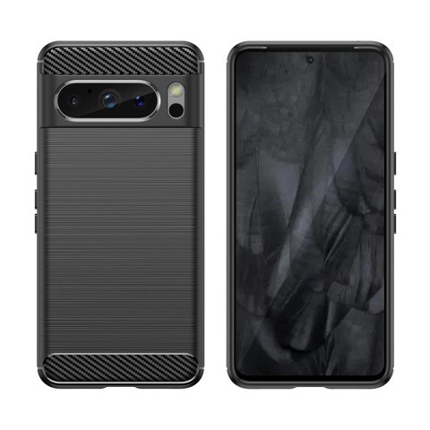 Etui Carbon Case do Google Pixel 8 Pro - czarne Etui Carbon Case do Google Pixel 8 Pro - czarne