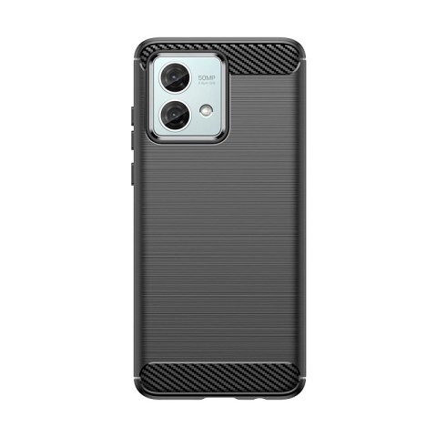 Etui Carbon Case do Motorola Moto G84 - czarne Etui Carbon Case do Motorola Moto G84 - czarne