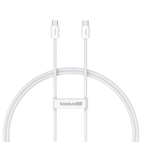 Kabel Baseus Superior Series ll USB-C - USB-C 30W 480Mb/s 1m - biały Kabel Baseus Superior Series ll USB-C - USB-C 30W 480Mb/s 1m - biały