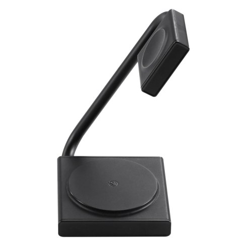 Ładowarka indukcyjna 2w1 Joyroom JR-WQN05 15W MagSafe / Qi składana - czarna Ładowarka indukcyjna 2w1 Joyroom JR-WQN05 15W MagSafe / Qi składana - czarna