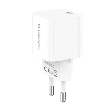 Ładowarka sieciowa Wozinsky CMWCS USB-C PD 20W - biała Ładowarka sieciowa Wozinsky CMWCS USB-C PD 20W - biała