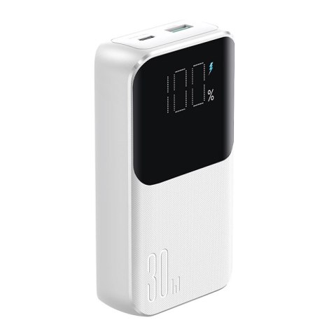 Mini powerbank Joyroom JR-PBC06 z wbudowanymi kablami USB-C / Lightning 30W 10000mAh - biały Mini powerbank Joyroom JR-PBC06 z wbudowanymi kablami USB-C / Lightning 30W 10000mAh - biały