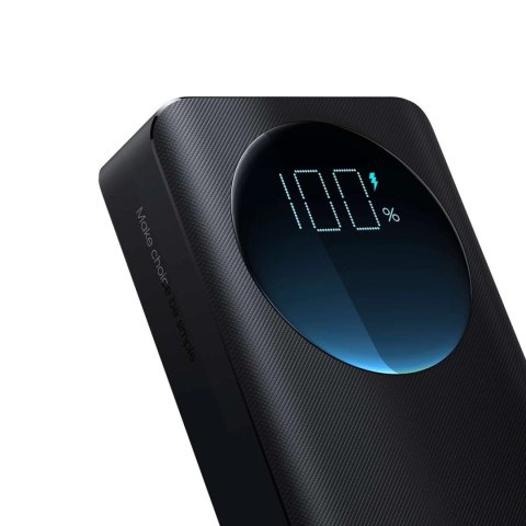 Powerbank Joyroom JR-PBF02 30W 20000mAh + kabel USB-A - USB-C 0.25m - czarny Powerbank Joyroom JR-PBF02 30W 20000mAh + kabel USB-A - USB-C 0.25m - czarny