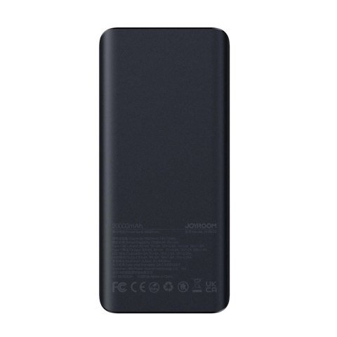 Powerbank Joyroom JR-PBF03 30W 30000mAh + kabel USB-A - USB-C 0.25m - czarny Powerbank Joyroom JR-PBF03 30W 30000mAh + kabel USB-A - USB-C 0.25m - czarny