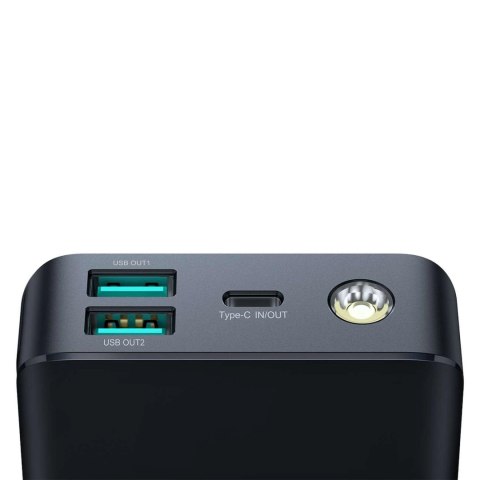 Powerbank Joyroom JR-PBF03 30W 30000mAh + kabel USB-A - USB-C 0.25m - czarny Powerbank Joyroom JR-PBF03 30W 30000mAh + kabel USB-A - USB-C 0.25m - czarny