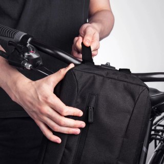 Sakwa rowerowa Wozinsky na kierownicę - szara
