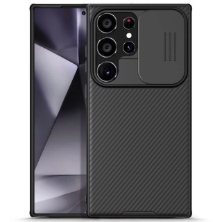 Etui Nillkin CamShield Pro pancerne z osłona na aparat do Samsung Galaxy S24 Ultra - czarne