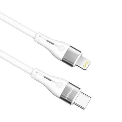 Kabel Wozinsky WSTCL2 Lightning / USB-C PD 27W 2 m - biały Kabel Wozinsky WSTCL2 Lightning / USB-C PD 27W 2 m - biały
