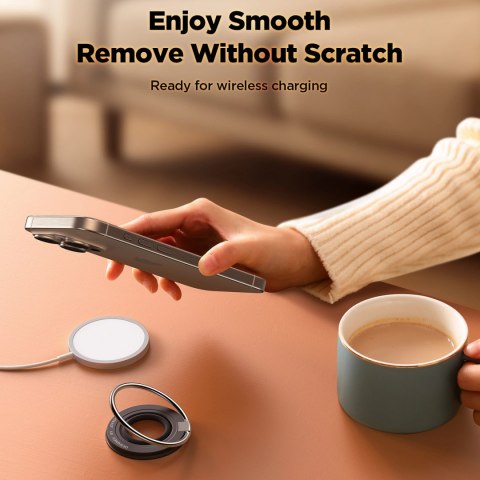 Magnetyczny uchwyt na telefon Joyroom JR-ZS383 MagSafe - czarny Magnetyczny uchwyt na telefon Joyroom JR-ZS383 MagSafe - czarny