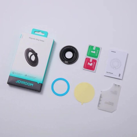 Magnetyczny uchwyt na telefon Joyroom JR-ZS383 MagSafe - czarny Magnetyczny uchwyt na telefon Joyroom JR-ZS383 MagSafe - czarny