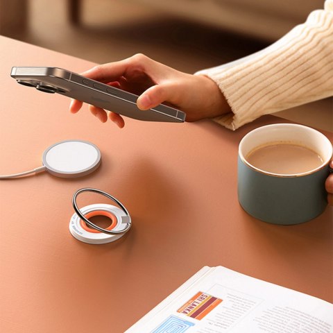 Magnetyczny uchwyt na telefon Joyroom JR-ZS383 MagSafe - pomarańczowy Magnetyczny uchwyt na telefon Joyroom JR-ZS383 MagSafe - pomarańczowy