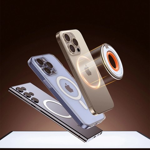 Magnetyczny uchwyt na telefon Joyroom JR-ZS383 MagSafe - pomarańczowy Magnetyczny uchwyt na telefon Joyroom JR-ZS383 MagSafe - pomarańczowy