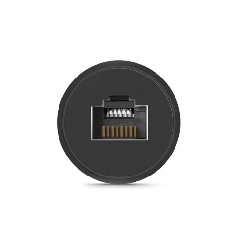 Złączka NW116 do kabli sieciowych skrętki RJ45 Cat. 5e/6 do 100m 1Gb/s - czarna Złączka NW116 do kabli sieciowych skrętki RJ45 Cat. 5e/6 do 100m 1Gb/s - czarna