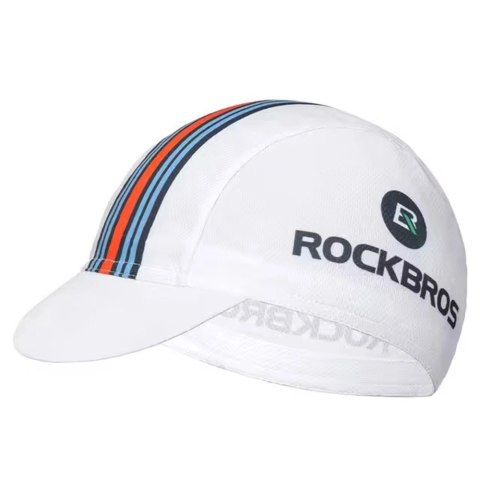 Czapka kolarska Rockbros MZ10022 z daszkiem - biała Czapka kolarska Rockbros MZ10022 z daszkiem - biała