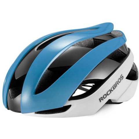 Kask rowerowy Rockbros 10110004004 rozmiar M - niebiesko-biały Kask rowerowy Rockbros 10110004004 rozmiar M - niebiesko-biały