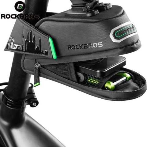 Torba rowerowa Rockbros C27-1 pod siodełko - czarna Torba rowerowa Rockbros C27-1 pod siodełko - czarna