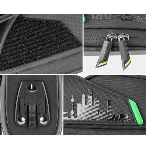 Torba rowerowa Rockbros C27-1 pod siodełko - czarna Torba rowerowa Rockbros C27-1 pod siodełko - czarna
