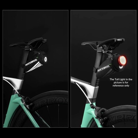 Torba rowerowa Rockbros C28BK pod siodełko - czarna Torba rowerowa Rockbros C28BK pod siodełko - czarna