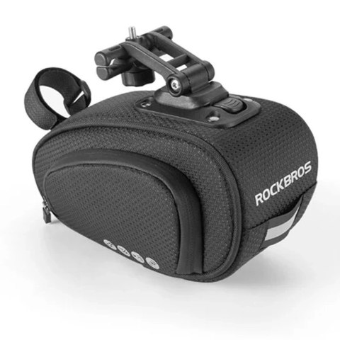 Torba rowerowa Rockbros C40 pod siodełko - czarna Torba rowerowa Rockbros C40 pod siodełko - czarna