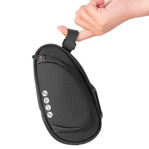 Torba rowerowa Rockbros C40 pod siodełko - czarna Torba rowerowa Rockbros C40 pod siodełko - czarna