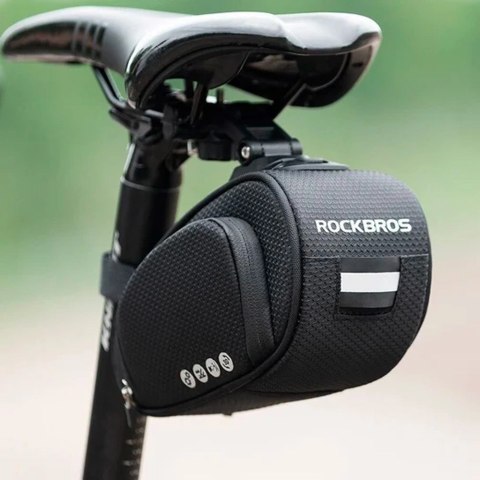 Torba rowerowa Rockbros C40 pod siodełko - czarna Torba rowerowa Rockbros C40 pod siodełko - czarna
