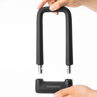 Zapięcie rowerowe Rockbros RKS626-BKU-lock - czarne
