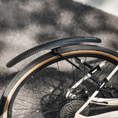 Błotnik rowerowy Rockbros 28210007001 uniwersalny z regulacją - czarny Błotnik rowerowy Rockbros 28210007001 uniwersalny z regulacją - czarny