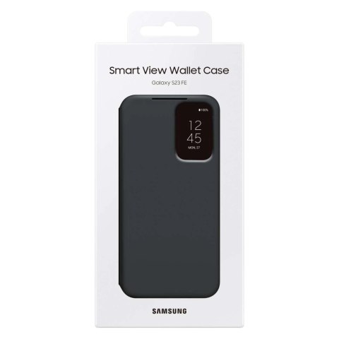 Etui Samsung Smart View Wallet EF-ZS711CBEGWW do Samsung Galaxy S23 FE - czarne Etui Samsung Smart View Wallet EF-ZS711CBEGWW do Samsung Galaxy S23 FE - czarne