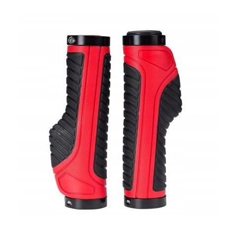 Gripy rowerowe Rockbros BT1802RD - czerwone Gripy rowerowe Rockbros BT1802RD - czerwone