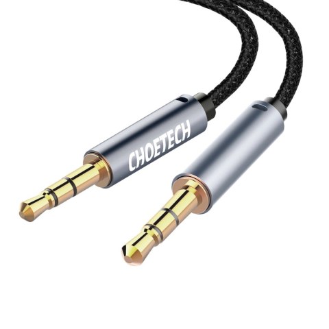 Kabel Choetech AUX002 mini jack 3.5mm (męski) / mini jack 3.5mm (męski) 1.2m - czarny
