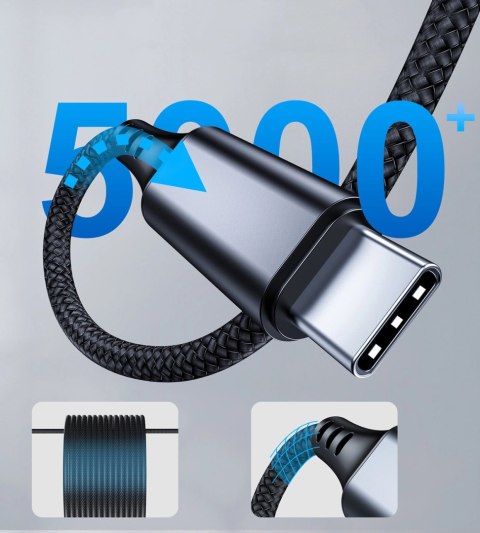 Kabel Choetech AUX006 USB-C / mini jack 3.5mm 1 m - czarny Kabel Choetech AUX006 USB-C / mini jack 3.5mm 1 m - czarny