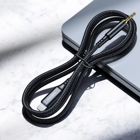 Kabel Choetech AUX009 Lighting / mini jack 3.5mm 2 m - czarny Kabel Choetech AUX009 Lighting / mini jack 3.5mm 2 m - czarny