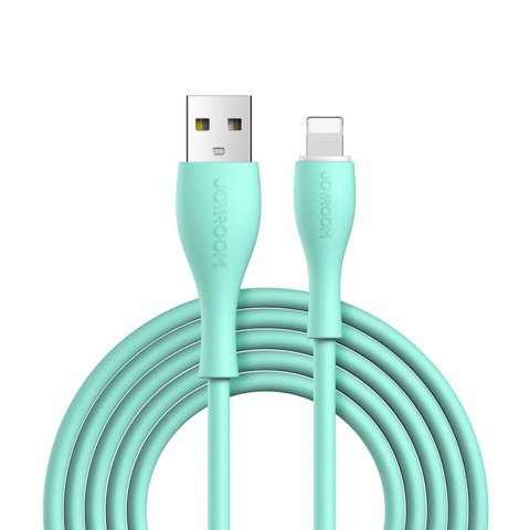 Kabel Joyroom Bowling Data Cable S-2030M8 USB-A / Lightning 3A 2m - zielony Kabel Joyroom Bowling Data Cable S-2030M8 USB-A / Lightning 3A 2m - zielony