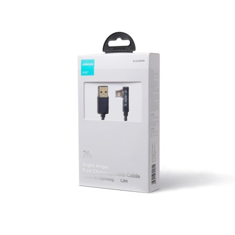 Kabel Joyroom Gaming Cable S-UL012A6 Lightning (kątowy) / USB-A (prosty) 2.4A 1.2 m - niebieski