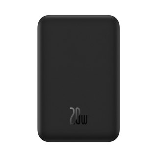 Powerbank Baseus Magnetic Mini 20000 mAh 20W - czarny + kabel USB-C / USB-C