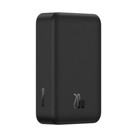 Powerbank Baseus Magnetic Mini 20000 mAh 20W - czarny + kabel USB-C / USB-C