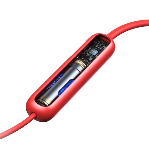 Sportowe słuchawki bezprzewodowe typu neckband Joyroom JR-DS1 - czerwone