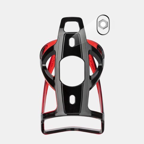 Uchwyt rowerowy Rockbros FK338 na bidon - czarno-czerwony Uchwyt rowerowy Rockbros FK338 na bidon - czarno-czerwony