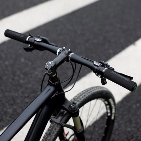 Uchwyty rowerowe Rockbros BT1001BKBK z gąbki na kierownicę - czarne Uchwyty rowerowe Rockbros BT1001BKBK z gąbki na kierownicę - czarne