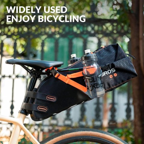 Wielofunkcyjny uchwyt Rockbros 31210013001 stabilizator torby podsiodłowej - czarny Wielofunkcyjny uchwyt Rockbros 31210013001 stabilizator torby podsiodłowej - czarny