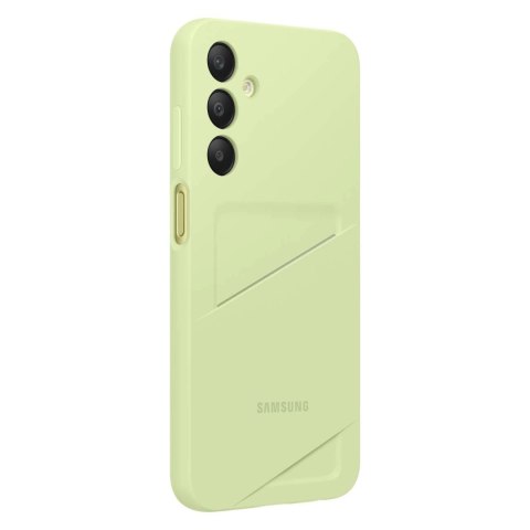 Etui Samsung Card Slot Case EF-OA156TMEGWW z kieszenią na karty do Samsung Galaxy A15 / A15 5G - zielone Etui Samsung Card Slot Case EF-OA156TMEGWW z kieszenią na karty do Samsung Galaxy A15 / A15 5G - zielone