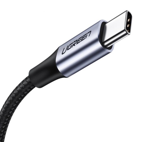 Kabel Ugreen CM556 ze złączami USB-C i DisplayPort 8K o długości 3 m - szary Kabel Ugreen CM556 ze złączami USB-C i DisplayPort 8K o długości 3 m - szary