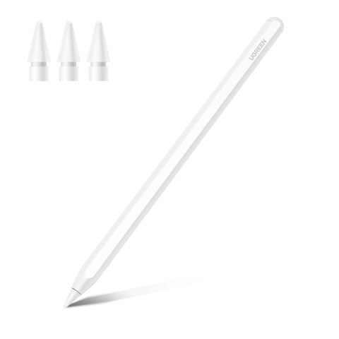 Rysik Ugreen LP653 z ładowaniem bezprzewodowym do tabletów iPad - biały Rysik Ugreen LP653 z ładowaniem bezprzewodowym do tabletów iPad - biały